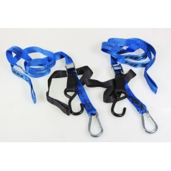 RFX RACE SERIES straps with additional buckle and carabiner clip
