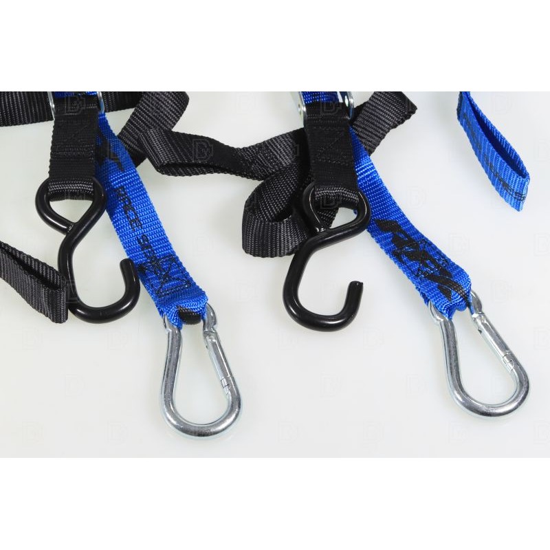 RFX RACE SERIES straps with additional buckle and carabiner clip