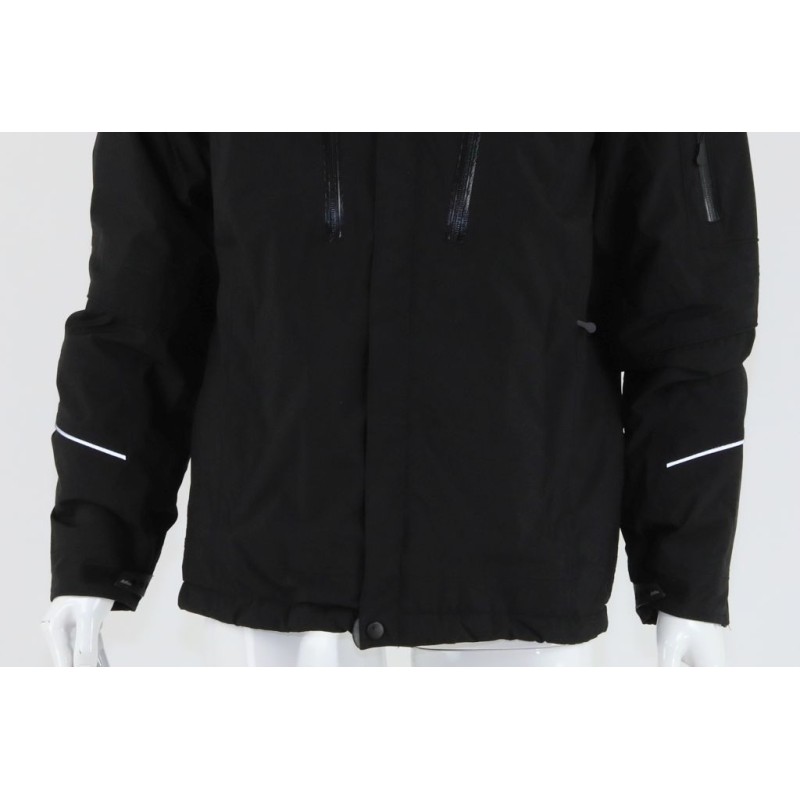 Veste DHERBEY MOTO Sanders noir