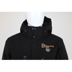 Veste DHERBEY MOTO Sanders noir
