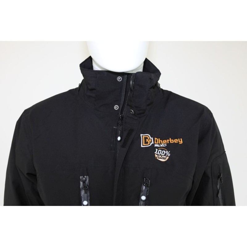 Veste DHERBEY MOTO Sanders noir