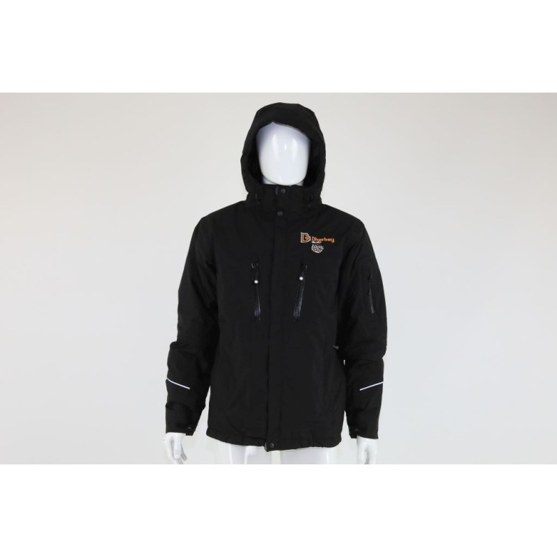 Veste DHERBEY MOTO Sanders noir