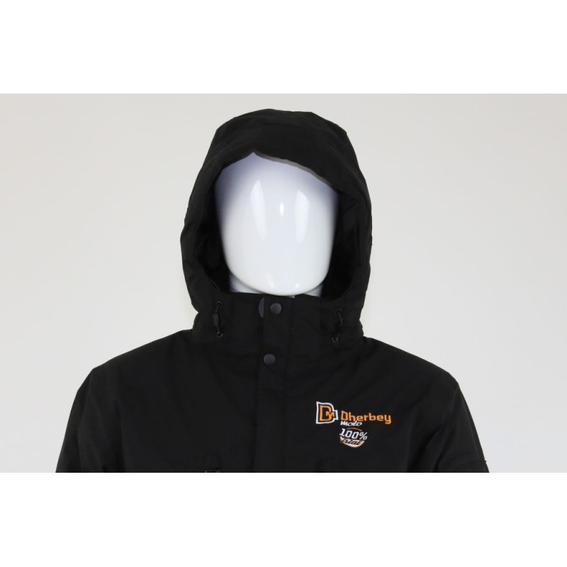 Veste DHERBEY MOTO Sanders noir