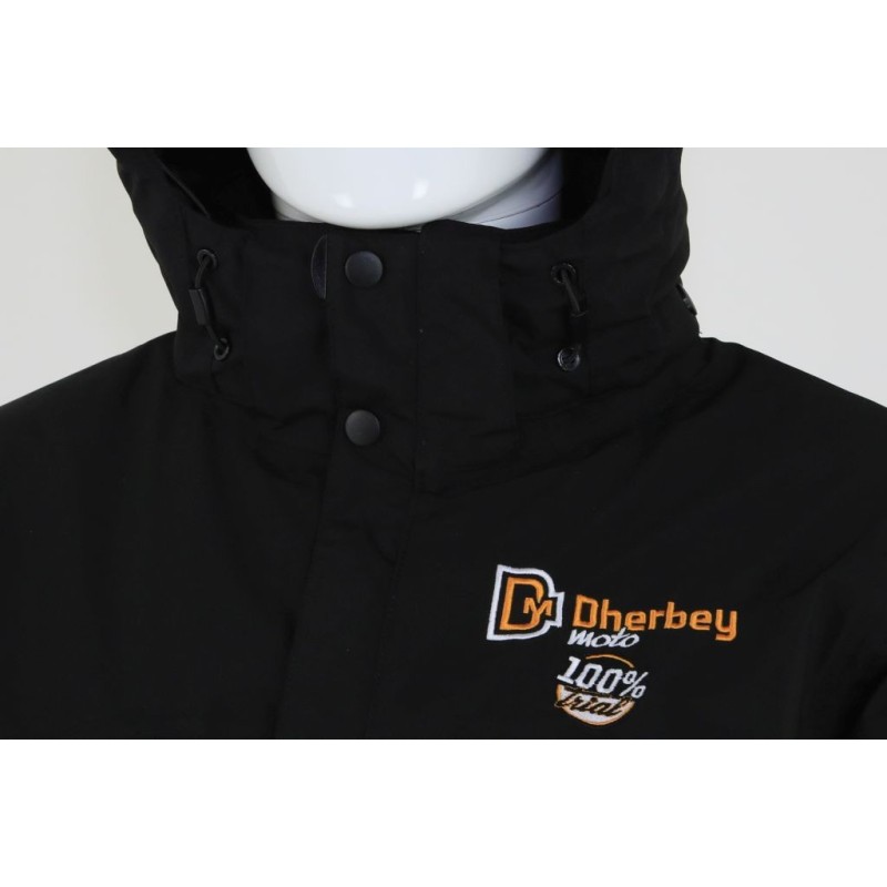 Veste DHERBEY MOTO Sanders noir