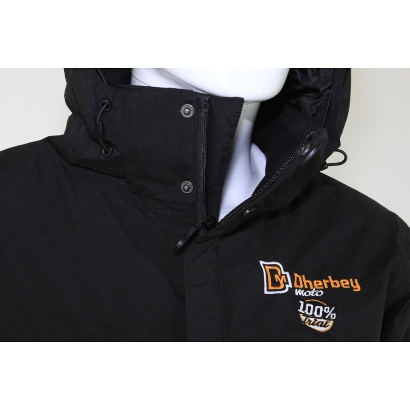 Veste DHERBEY MOTO Sanders noir