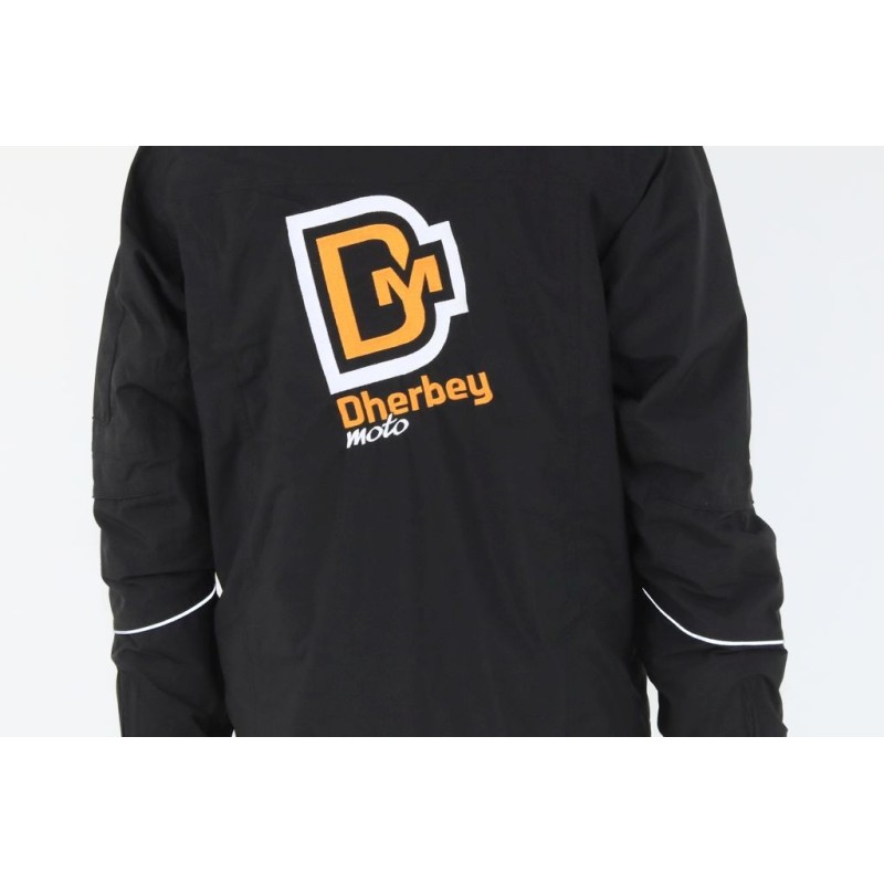 Veste DHERBEY MOTO Sanders noir