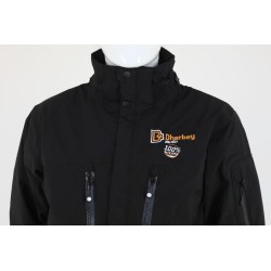 Veste DHERBEY MOTO Sanders noir