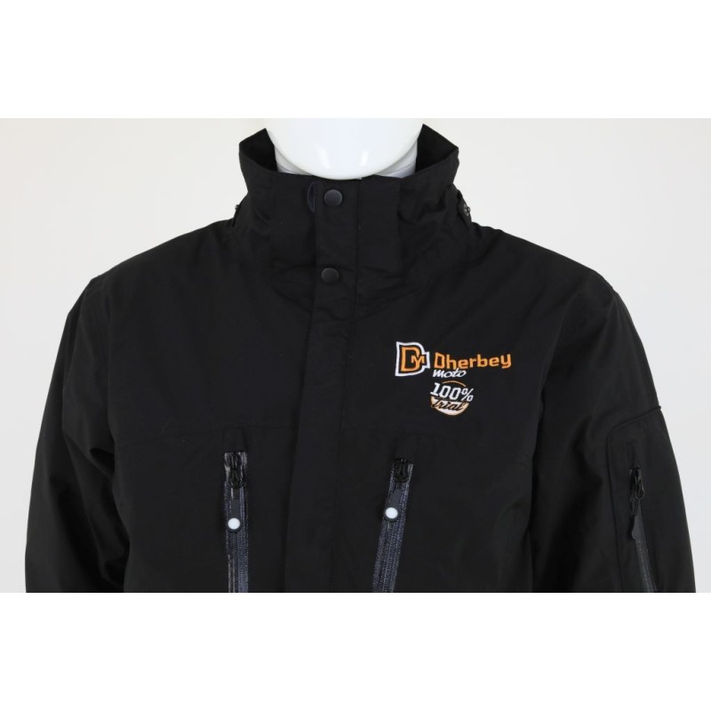 Veste DHERBEY MOTO Sanders noir