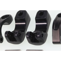 Pontet guidon sans barre GASGAS 2020-2022 complet noir