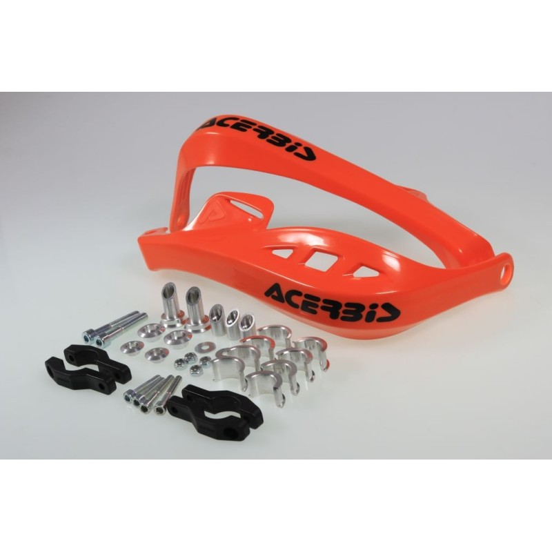 Protege mains fermé ACERBIS x-rally plastique orange