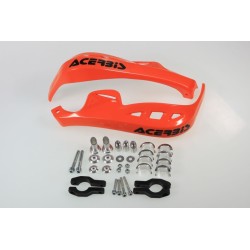 Protege mains fermé ACERBIS x-rally plastique orange