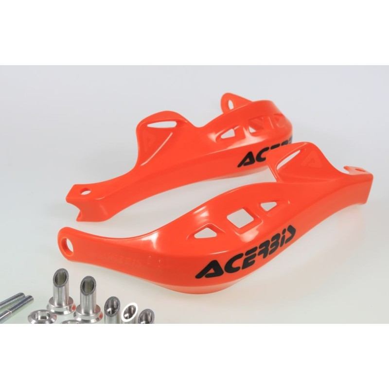 Protege mains fermé ACERBIS x-rally plastique orange