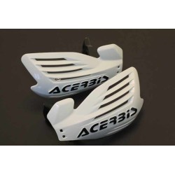 Protege mains ouvert ACERBIS x-force plastique blanc