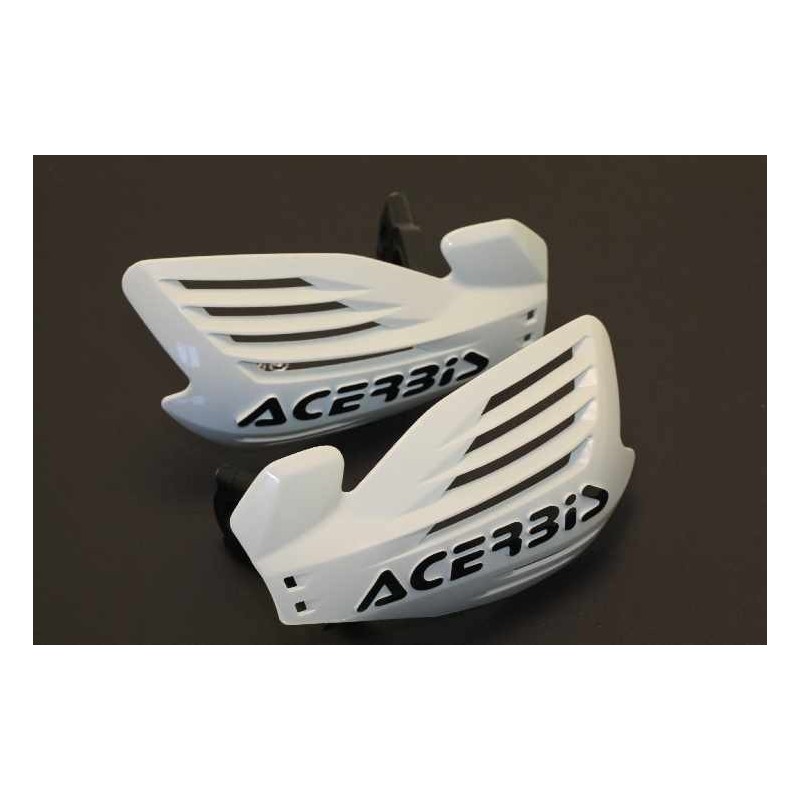 Protege mains ouvert ACERBIS x-force plastique blanc