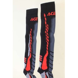 Chaussettes ACERBIS MX pro noir/rouge