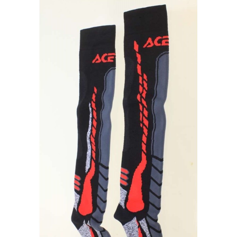 Chaussettes ACERBIS MX pro noir/rouge