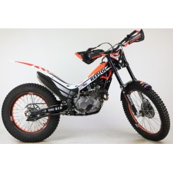 Protege mains fermé ACERBIS x-factory alu et plastique noir/orange