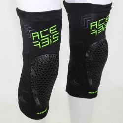 Genouilleres ACERBIS MTB Skay noir/jaune fluo