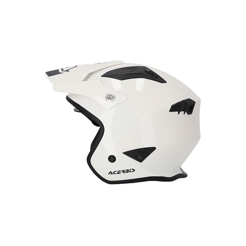 Casque ACERBIS aria brillant avec visiere