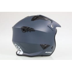 Casque ACERBIS aria gris mat avec visiere