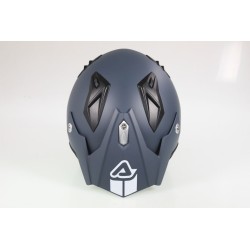 Casque ACERBIS aria gris mat avec visiere