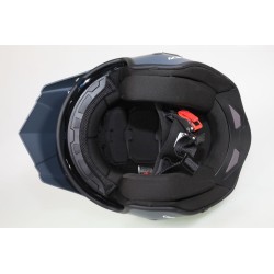 Casque ACERBIS aria gris mat avec visiere