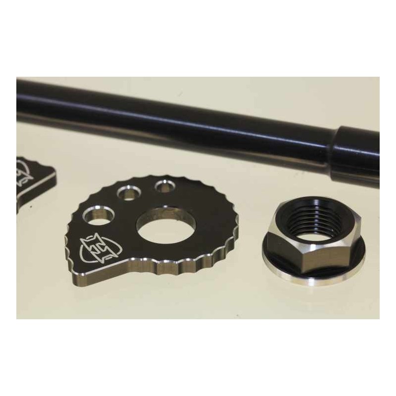 Axe roue AR complet SHERCO 2013-2022 allégé