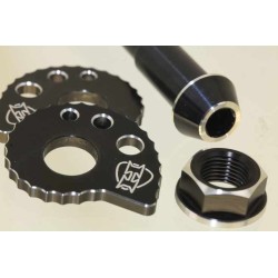 Axe roue AR complet SHERCO 2013-2022 allégé
