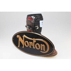 Plaque décorative alu emboutie NORTON