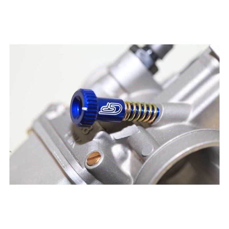 Vis ralenti CSP plus grosse carburateur KEIHIN bleu