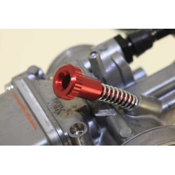 Vis ralenti CSP plus grosse carburateur KEIHIN rouge