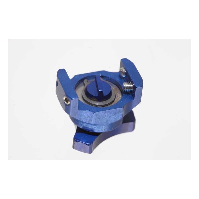 Molette réglage rapide fourche TECH bleu