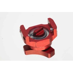 Molette réglage rapide fourche TECH rouge