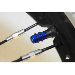 Bouchon valve CSP alu la paire