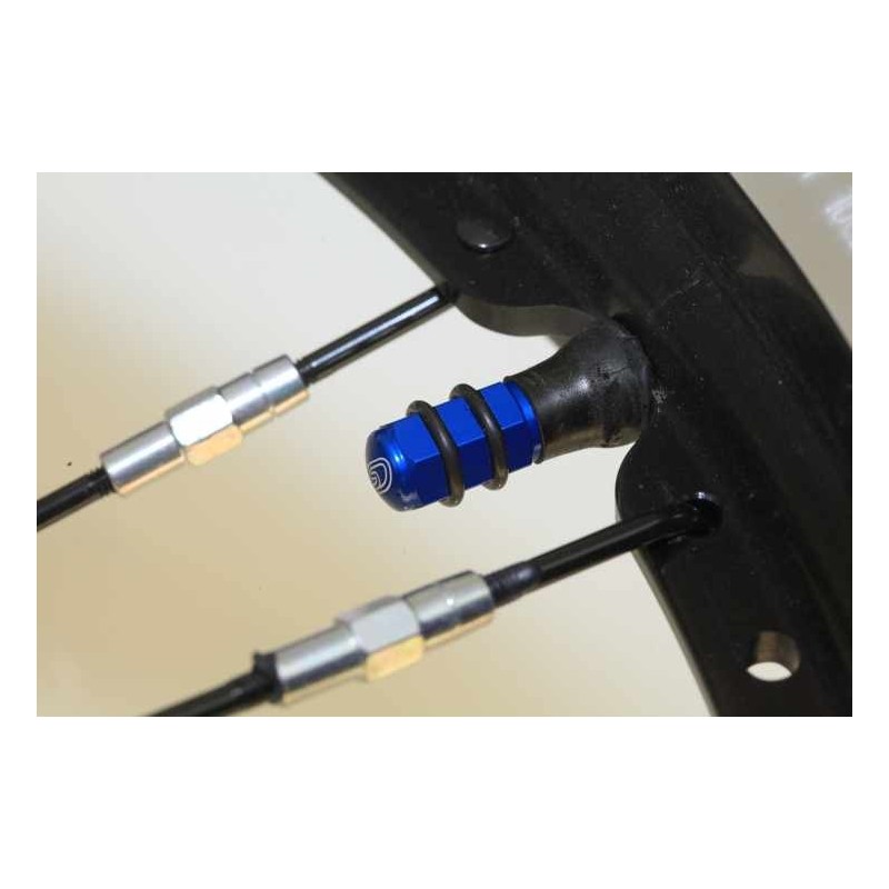 Bouchon valve CSP alu la paire