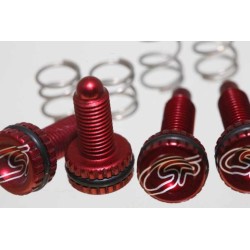 Kit vis reglage levier et butée M/C CSP BETA rouge