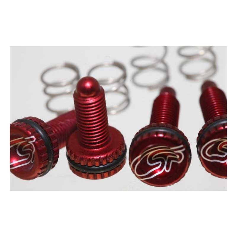 Kit vis reglage levier et butée M/C CSP BETA rouge