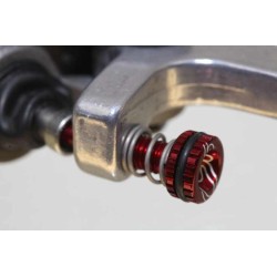 Kit vis reglage levier et butée M/C CSP BETA rouge