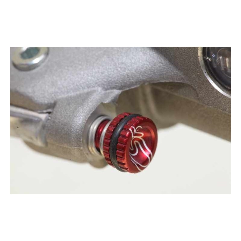 Kit vis reglage levier et butée M/C CSP BETA rouge