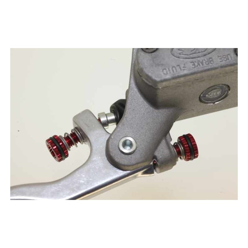 Kit vis reglage levier et butée M/C CSP BETA rouge