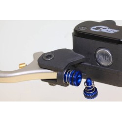 Vis reglage butée M/C frein et embrayage AJP CSP bleu