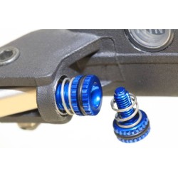 Vis reglage butée M/C frein et embrayage AJP CSP bleu