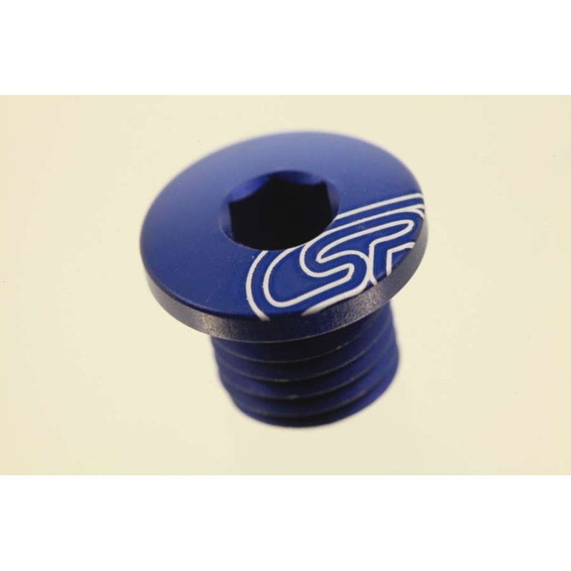 Bouchon remplissage huile CSP SHERCO bleu
