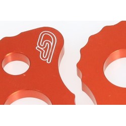 Escargots roue arriere CSP BETA/SCORPA/SHERCO orange