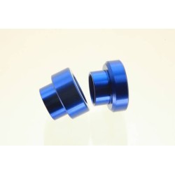 Entretoises roue AR CSP SHERCO 2012-2013 la paire bleu