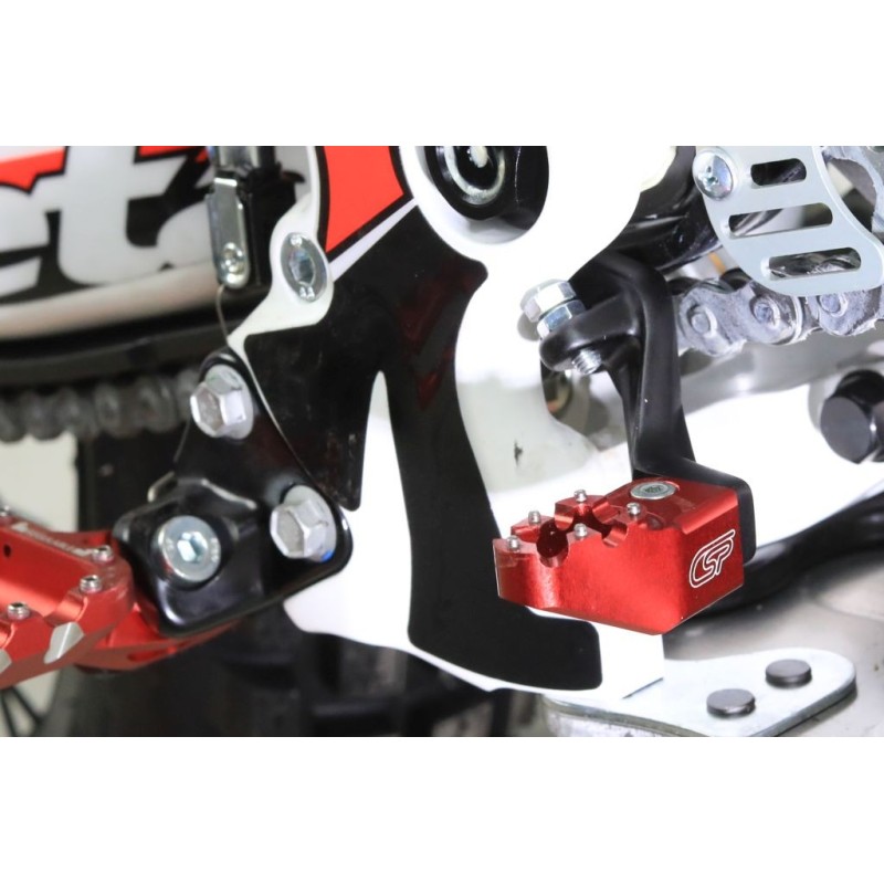 Embout pedale frein racing CSP BETA rouge