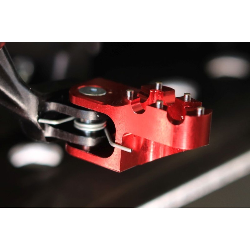 Embout pedale frein racing CSP BETA rouge