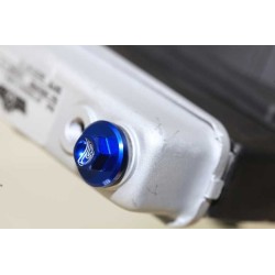 Bouchon radiateur CSP M14x1.5 bleu