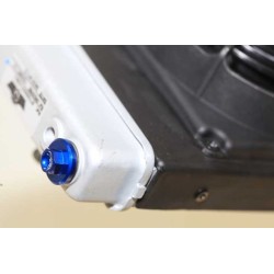 Bouchon radiateur CSP M14x1.5 bleu