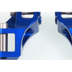 Platines repose pieds CSP/MONTESA 4rt bleu